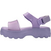 Kids Kick-Off Wide Strap Platform Sandals, Lilac - Sandals - 3