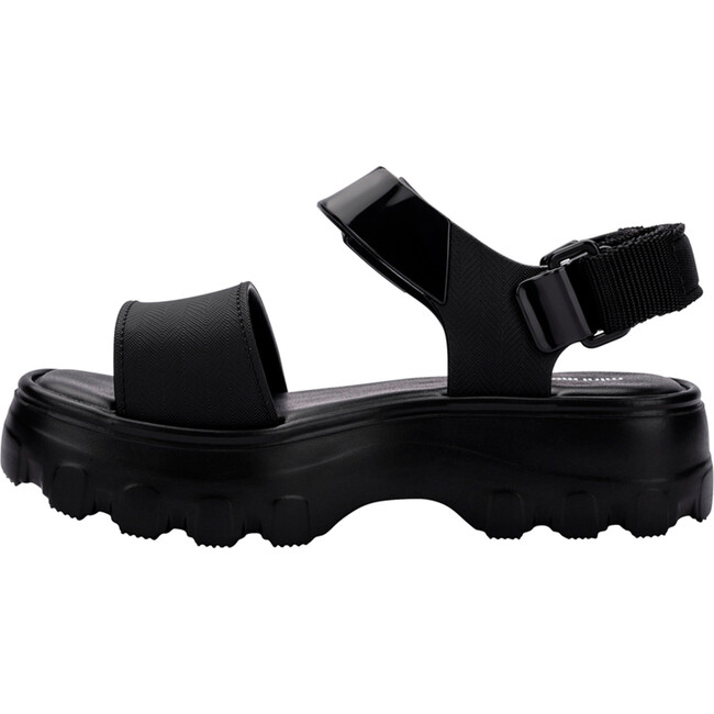 Kids Kick-Off Wide Strap Platform Sandals, Black - Sandals - 3