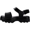 Kids Kick-Off Wide Strap Platform Sandals, Black - Sandals - 3