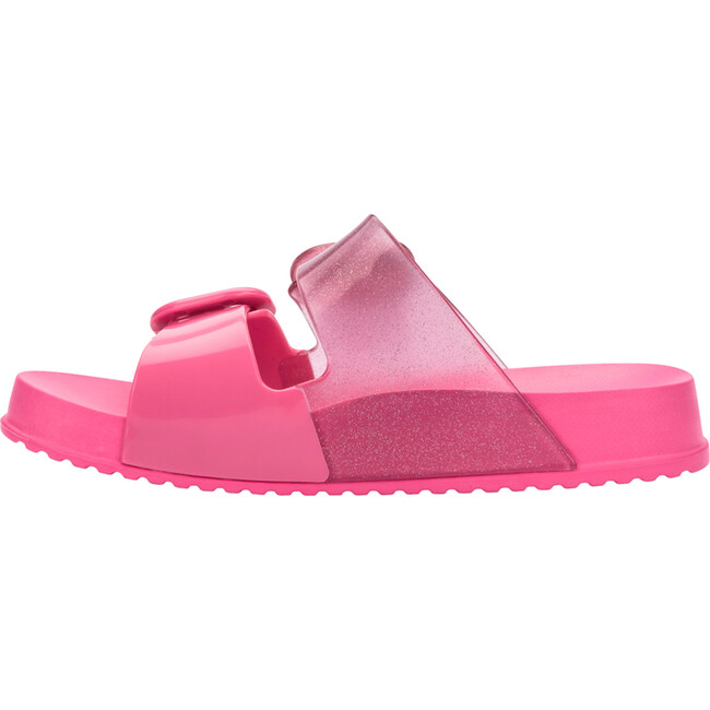 Kids Cozy Double Strap Slides, Pink - Sandals - 3