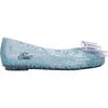 Girls Sweet Love Disney Princess Flat, Glitter Clear Blue - Flats - 2