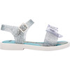 Disney Princess Kids Mar Bow Applique Sandals, Glitter Clear - Sandals - 2