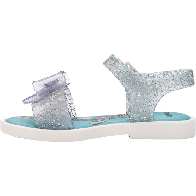 Disney Princess Kids Mar Bow Applique Sandals, Glitter Clear - Sandals - 3