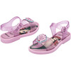Disney Princess Kids Mar Bow Applique Sandals, Glitter Pink - Sandals - 4 - thumbnail