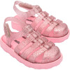 Baby Megan Fisherman Sandals, Pink - Sandals - 1 - thumbnail