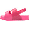 Baby Cozy Double Strap Sandals, Pink Glitter - Sandals - 3
