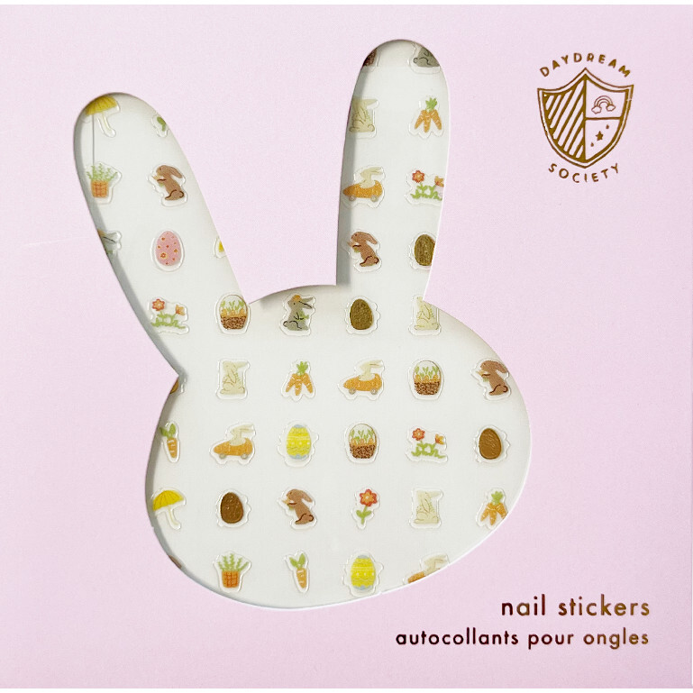 Bunnies In The Garden Nail Stickers - Nails - 1