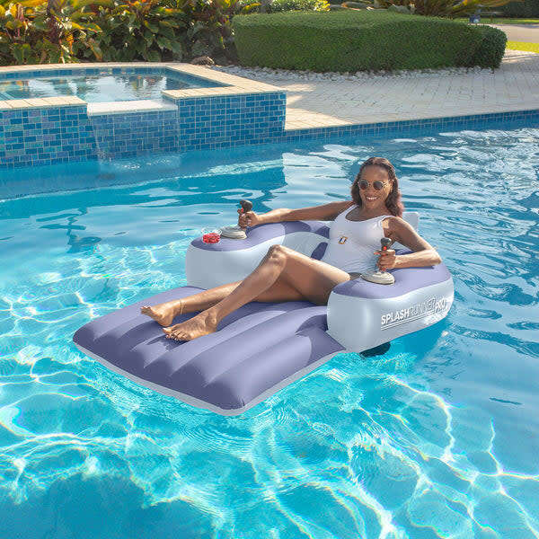 Luxury Pool Lounger Pool Float Luxury Pool Lounge With Canopy