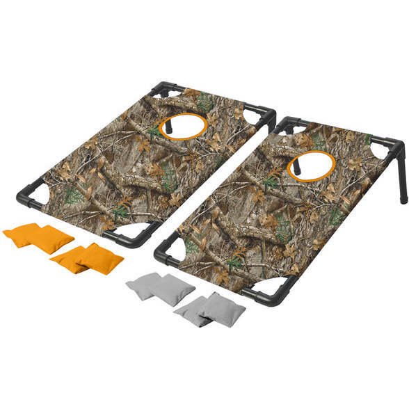 Realtree Portable Cornhole Toss Game with Case
