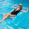 Pool Hammock with Glitter - Aqua Glitter - Pool Floats - 2