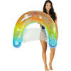 Rainbow Collection Glitter Sun Chair - Rainbow Haze - Pool Floats - 1 - thumbnail