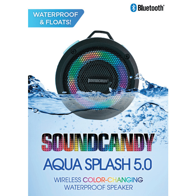 Aqua Splash 5.0 Waterproof Bluetooth Speaker - Tech Toys - 2