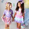 Easter Peeps Patch Short Sleeve T-Shirt, Lavender - T-Shirts - 4