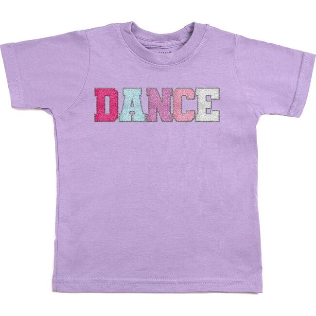 Dance Patch Short Sleeve T-Shirt, Lavender