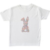 Liberty of London Childrens Bunny Short Sleeve T-Shirt, White - T-Shirts - 1 - thumbnail