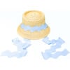 Girl's Harbor Hat, Blue - Hats - 1 - thumbnail