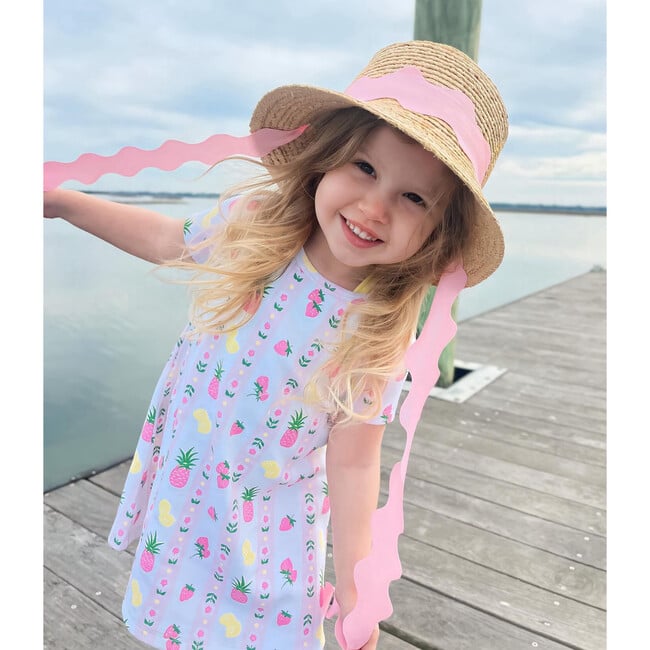 Girl's Harbor Hat, Pink - Hats - 5