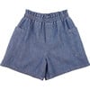 Weekend Paperbag Shorts , Denim - Shirts - 1 - thumbnail