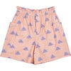 Weekend Paperbag Shorts , Playground Peach - Shorts - 1 - thumbnail