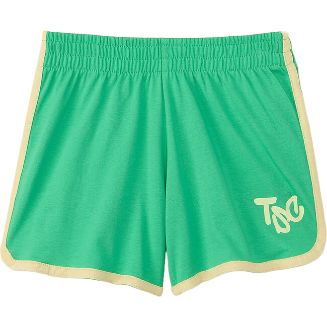 Organic Track Shorts , Gramercy Green