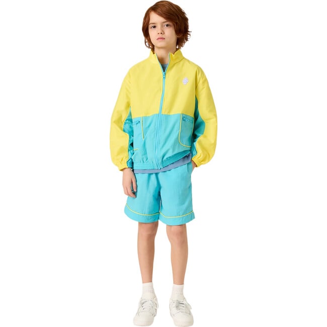 Retro Colorblock Windbreaker - Jackets - 2