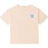 Organic Weekend Tee, Shell Pink - T-Shirts - 1 - thumbnail