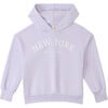 Organic Weekend Hoodie , Lilac - Sweatshirts - 1 - thumbnail