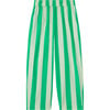 Organic Friday Pant , Green Stripe - Pants - 1 - thumbnail