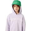 Organic Weekend Hoodie , Lilac - Sweatshirts - 2