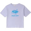 Organic Sunday Tee, Lilac - T-Shirts - 1 - thumbnail