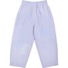 Organic Friday Pant, Lilac Print - Pants - 1 - thumbnail