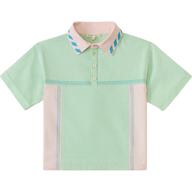 Embroidered Watermelon Polo