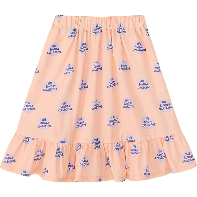 Organic Sunday Skirt , Playground Peach