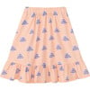 Organic Sunday Skirt , Playground Peach - Skirts - 1 - thumbnail