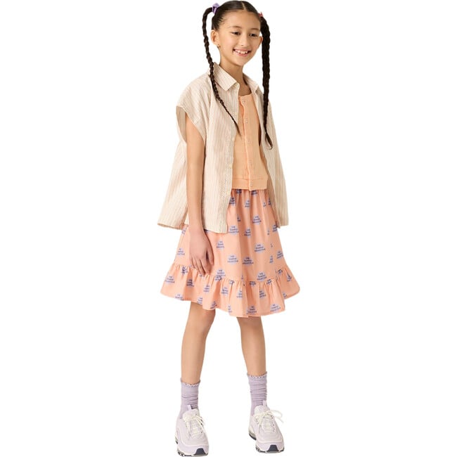 Organic Sunday Skirt , Playground Peach - Skirts - 2