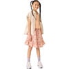 Organic Sunday Skirt , Playground Peach - Skirts - 2