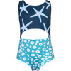 Estrella De Mar Abi Trikini Swimsuit, Deep Blue - One Pieces - 1 - thumbnail