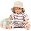 Aquini Girl Urban Stripes 13" Baby Doll Waterproof with Potty and Accessories - Dolls - 1 - thumbnail