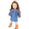 Precious Day Girl Elisabeth My Star 18" Posable Standing Doll with Brown Hair and Brown Sleepy Eyes - Dolls - 1 - thumbnail