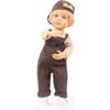 Little Kidz Max 14" Multi-Jointed Standing Doll with Blonde Hair to Wash and Style - Dolls - 1 - thumbnail