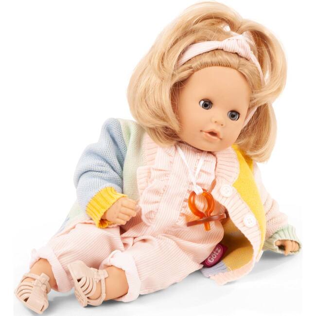 Cosy Aquini 13" Bathing Doll with Accessories Blond Hair and Sleepy Blue Eyes