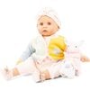 Cookie 19" Baby Doll with Colorful Outfit Stuffed Animal and Sleepy Brown Eyes - Dolls - 3