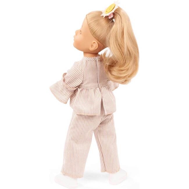 Little Kidz Lotta Doll 14" Multi-Jointed Standing Doll with Long Blonde Hair to Wash and Style - Dolls - 4