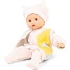 Muffin Baby 13" Baby Doll with Sleepy Brown Eyes and Colorful Clothes - Dolls - 2