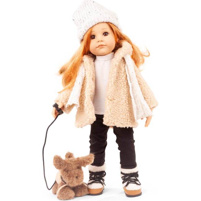 Hannah Loves Her Puppy Dog 19.5" Multi-Jointed Standing Doll Playset - Dolls - 2