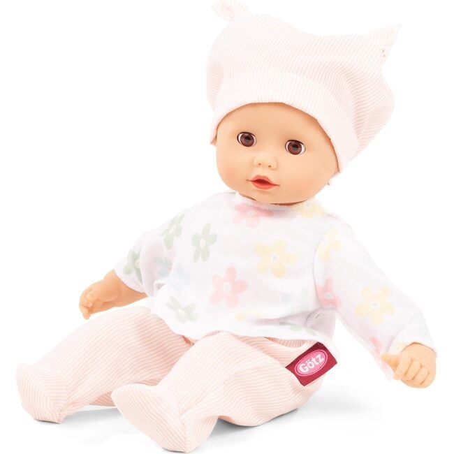 Muffin Baby 13" Baby Doll with Sleepy Brown Eyes and Colorful Clothes - Dolls - 3