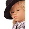 Happy Kidz Mila 19.5" Multi-Jointed Standing Doll With Curly Blonde Hair Dressed in Chic Clothing - Dolls - 3