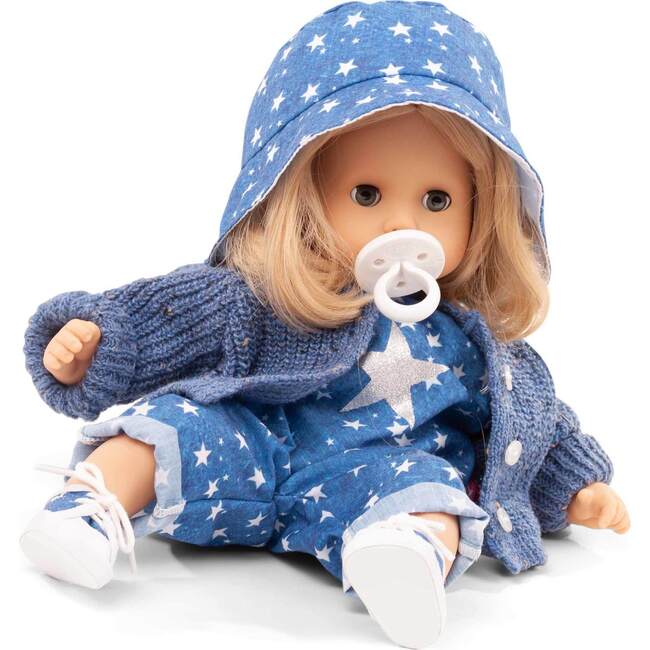 Muffin My Star 13" Baby Doll with Sleepy Brown Eyes and Chic Outfit Accessory - Dolls - 4