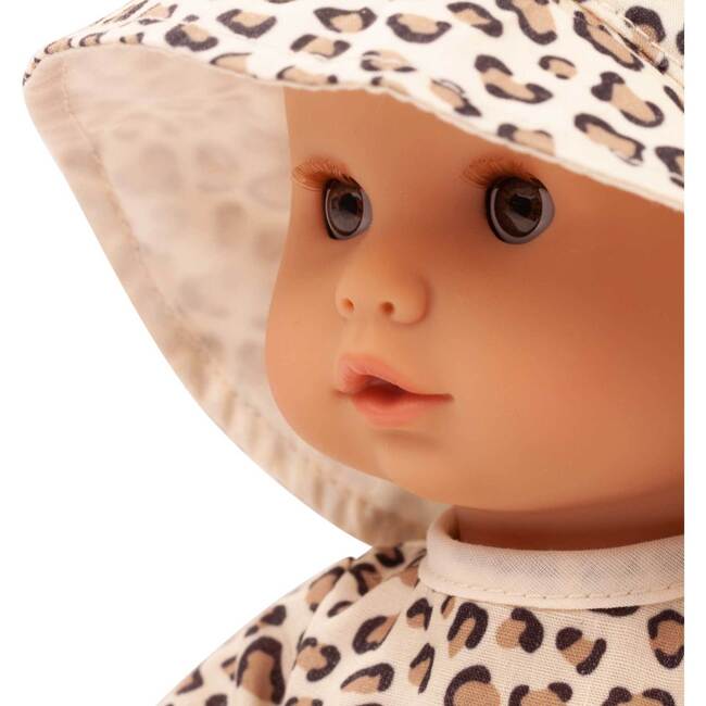 Aquini Girl Spotted Cat Outfit 13" Baby Doll Waterproof with Potty and Accessories - Dolls - 4