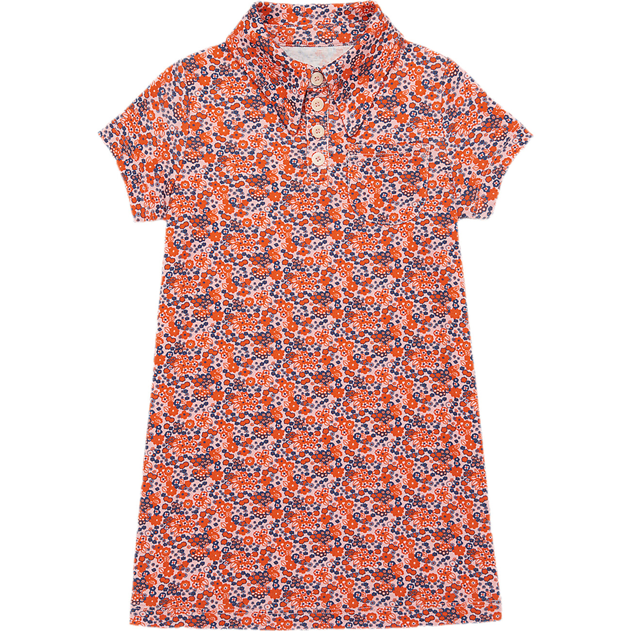 美品 Misha & Puff Sharon Polo Dress Sharon Short Sleeve Polo Dress, Rose Blush Tisbury Garden
